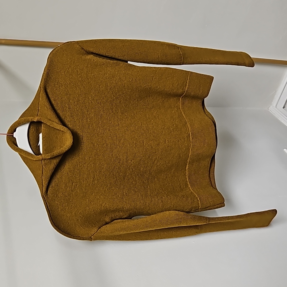 'Wilfred Cyprie' Italian Merino Wool Funnel Neck Knit Sweater